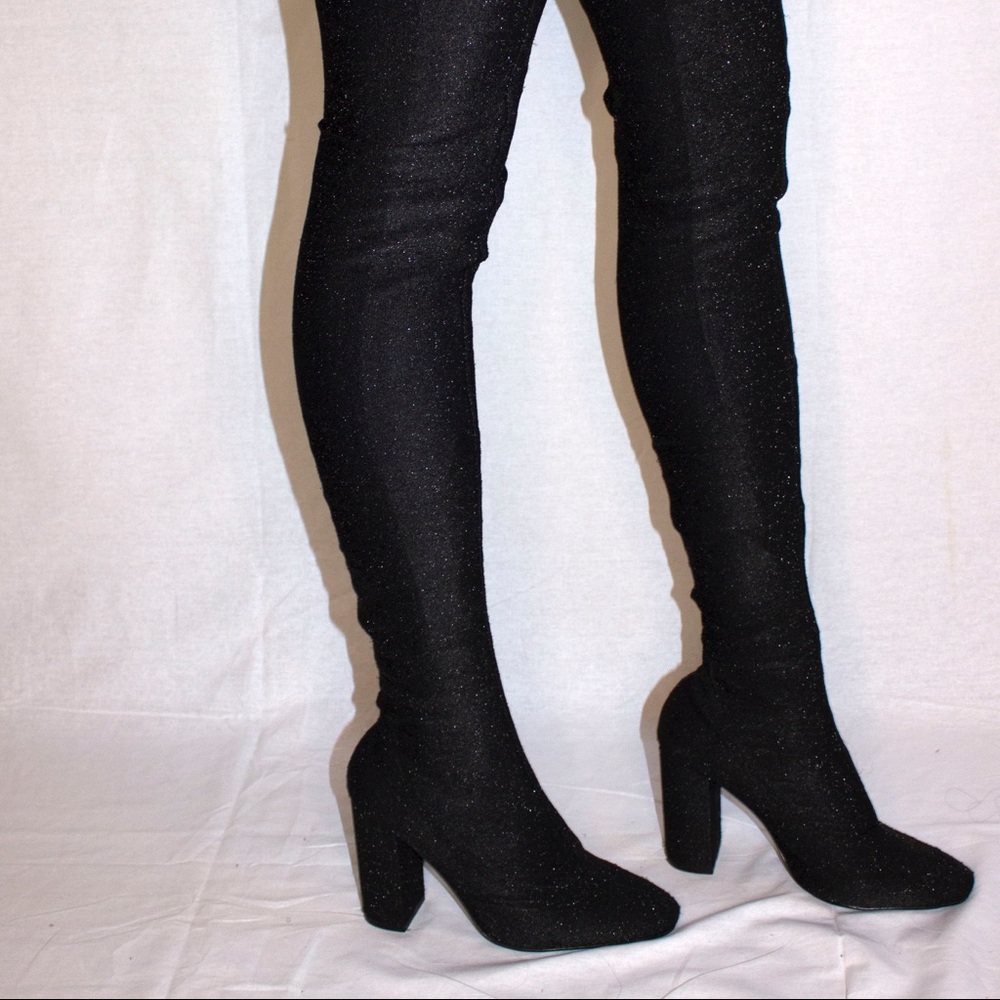 Over the Knee High Heel Boots